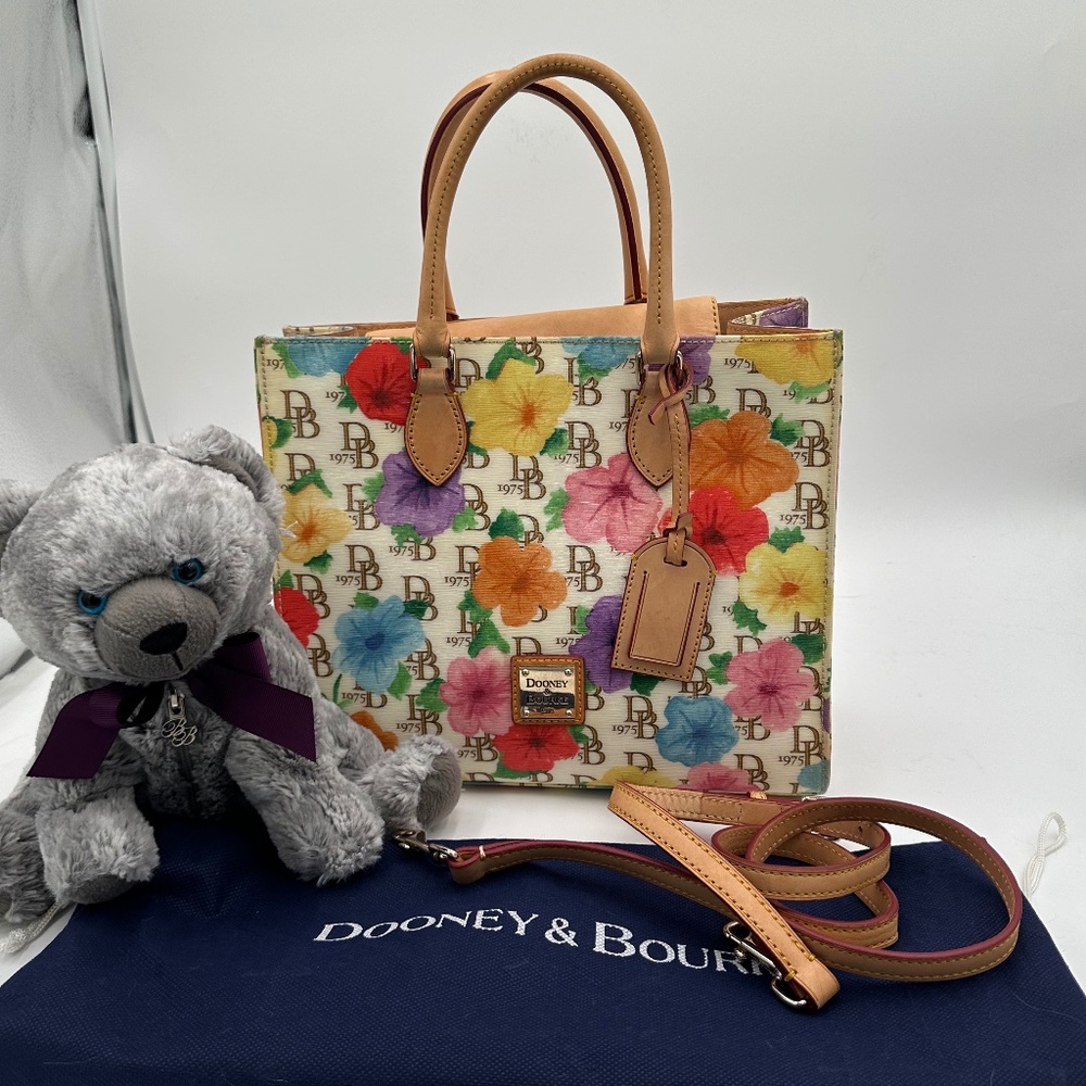 Dooney and Bourke Janine Floral Satchel